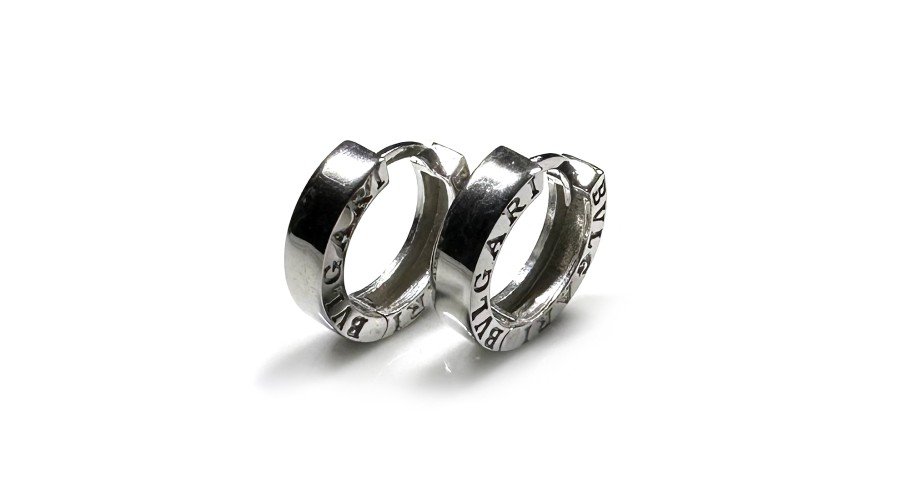 BVLGARI обеци без камъни